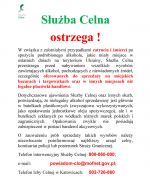 Informacja o zatruciach alkoholem